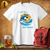 MyDesigns Physical Item White / S Surf Shark T-Shirt
