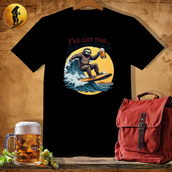 MyDesigns Physical Item Black / S Surf, Snooze, Repeat T-Shirt