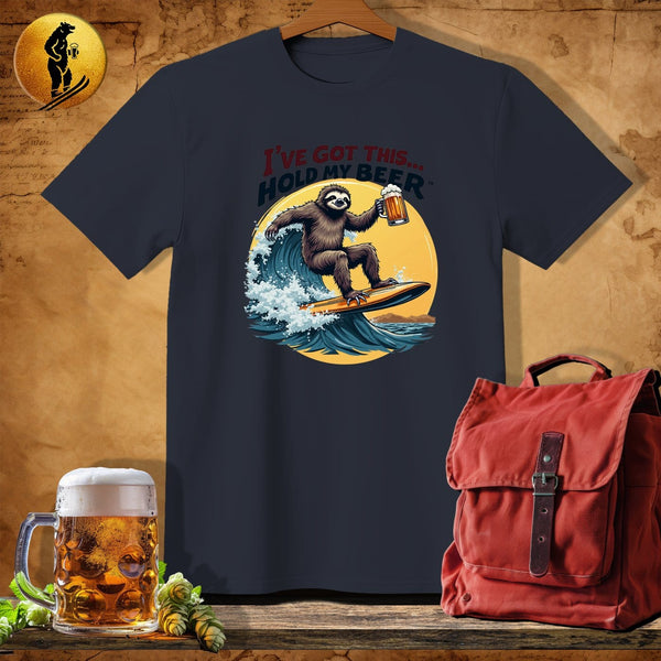 MyDesigns Physical Item Dark Heather / S Surf, Snooze, Repeat T-Shirt