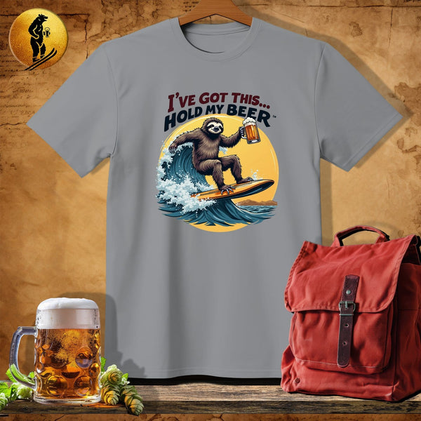 MyDesigns Physical Item Sport Grey / S Surf, Snooze, Repeat T-Shirt