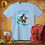 MyDesigns Physical Item Light Blue / S Surfin Simian T-Shirt