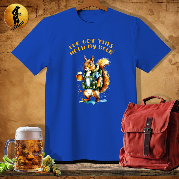 MyDesigns Physical Item Royal / S Tactical Squirrel T-Shirt