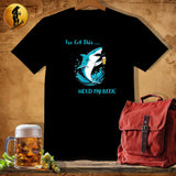MyDesigns Physical Item Black / S Tennis Shark T-Shirt