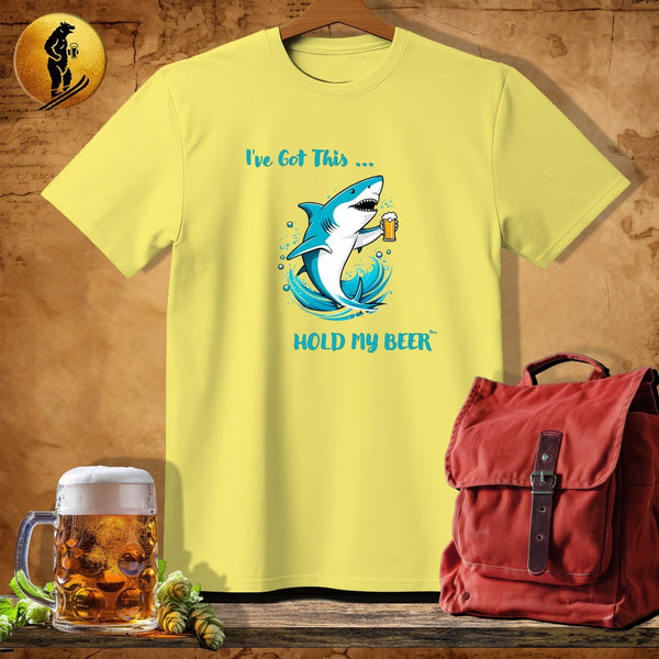 MyDesigns Physical Item Cornsilk / S Tennis Shark T-Shirt