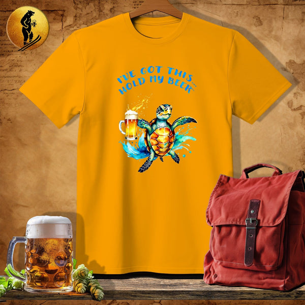 MyDesigns Physical Item Gold / S Tipsy Turtle T-Shirt