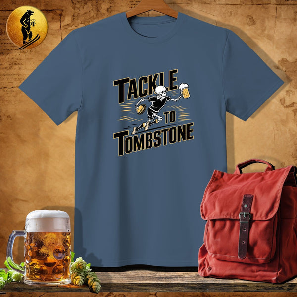 MyDesigns Physical Item Navy Heather / S Tombstone T-Shirt