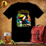 MyDesigns Physical Item Black / S Toucan Paradise T-Shirt
