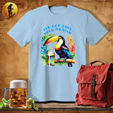MyDesigns Physical Item Light Blue / S Toucan Paradise T-Shirt