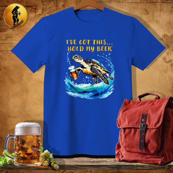 MyDesigns Physical Item Royal / S Turtle Artist T-Shirt