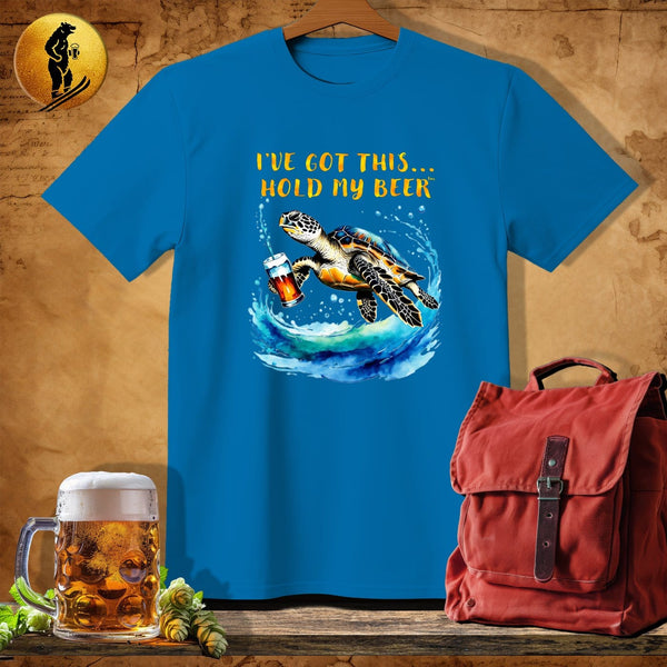 MyDesigns Physical Item Sapphire / S Turtle Artist T-Shirt