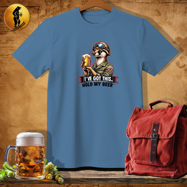 MyDesigns Physical Item Heather Indigo / S Weasel Warrior Walter T-Shirt