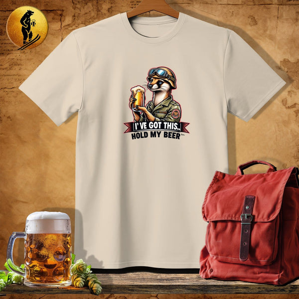 MyDesigns Physical Item Sand / S Weasel Warrior Walter T-Shirt
