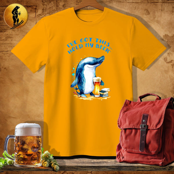 MyDesigns Physical Item Gold / S Whale-Detective T-Shirt