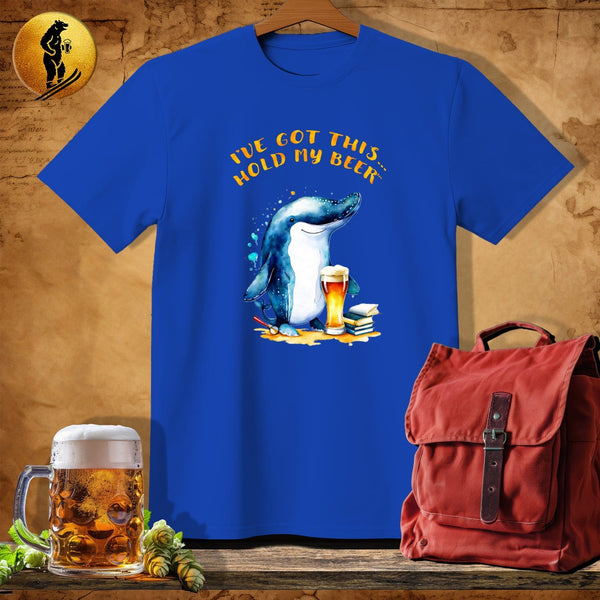MyDesigns Physical Item Royal / S Whale-Detective T-Shirt