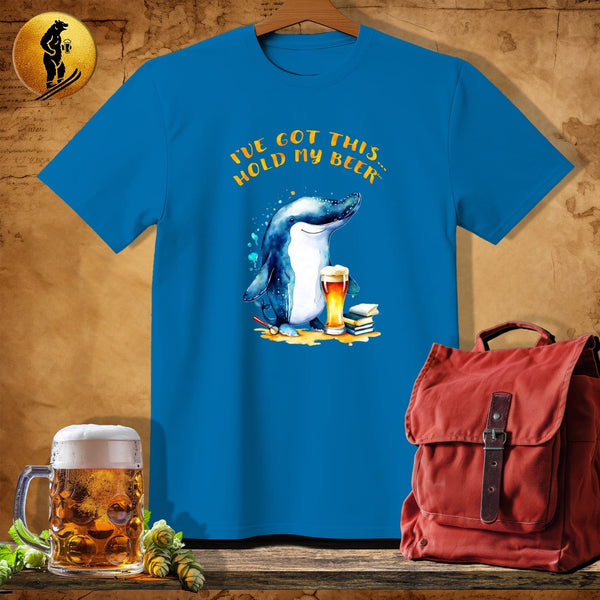 MyDesigns Physical Item Sapphire / S Whale-Detective T-Shirt