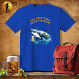 MyDesigns Physical Item Royal / S Whale Warrior T-Shirt