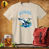 MyDesigns Physical Item Sand / S Whale Warrior T-Shirt
