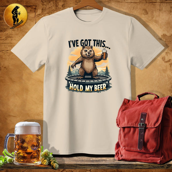 MyDesigns Physical Item Sand / S Wombat Flip T-Shirt
